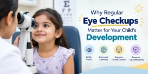 Child eye checkup for healthy development
